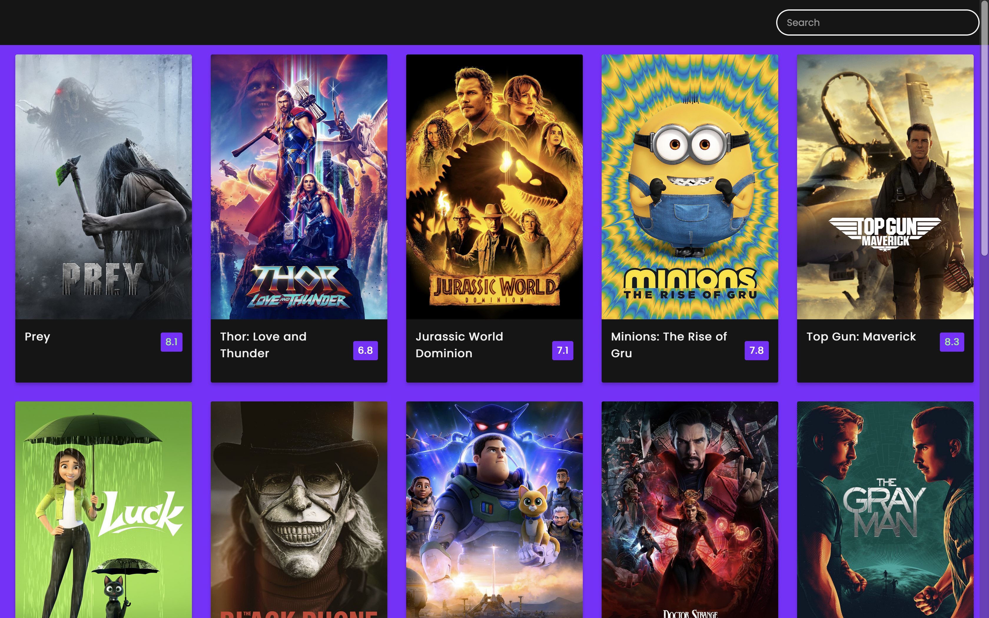 Movie app